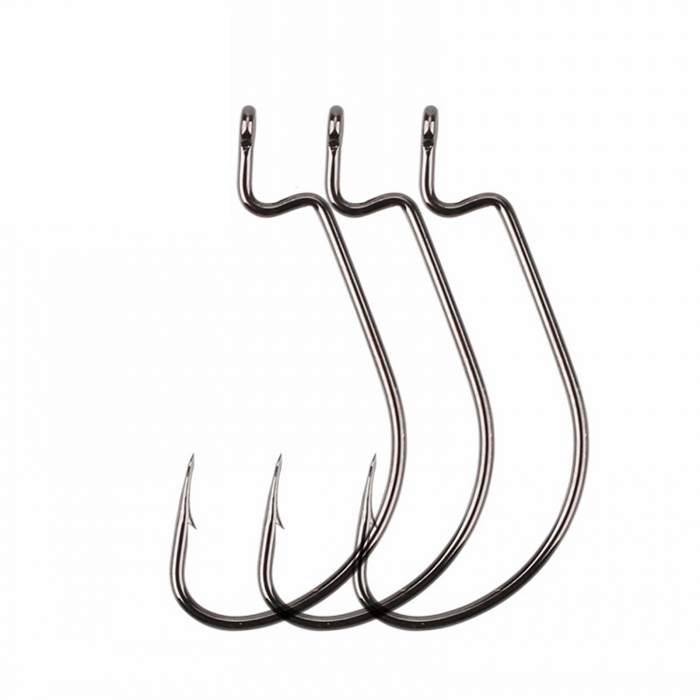 Fishing Hook Offset - 20 Cái/lốc Rộng Khoảng Cách Texas