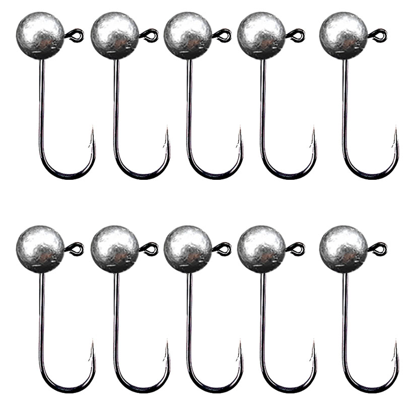 10pcs/lot Jig Head Fishing Hoo - đánh giá và giá Fishing Hook Offset