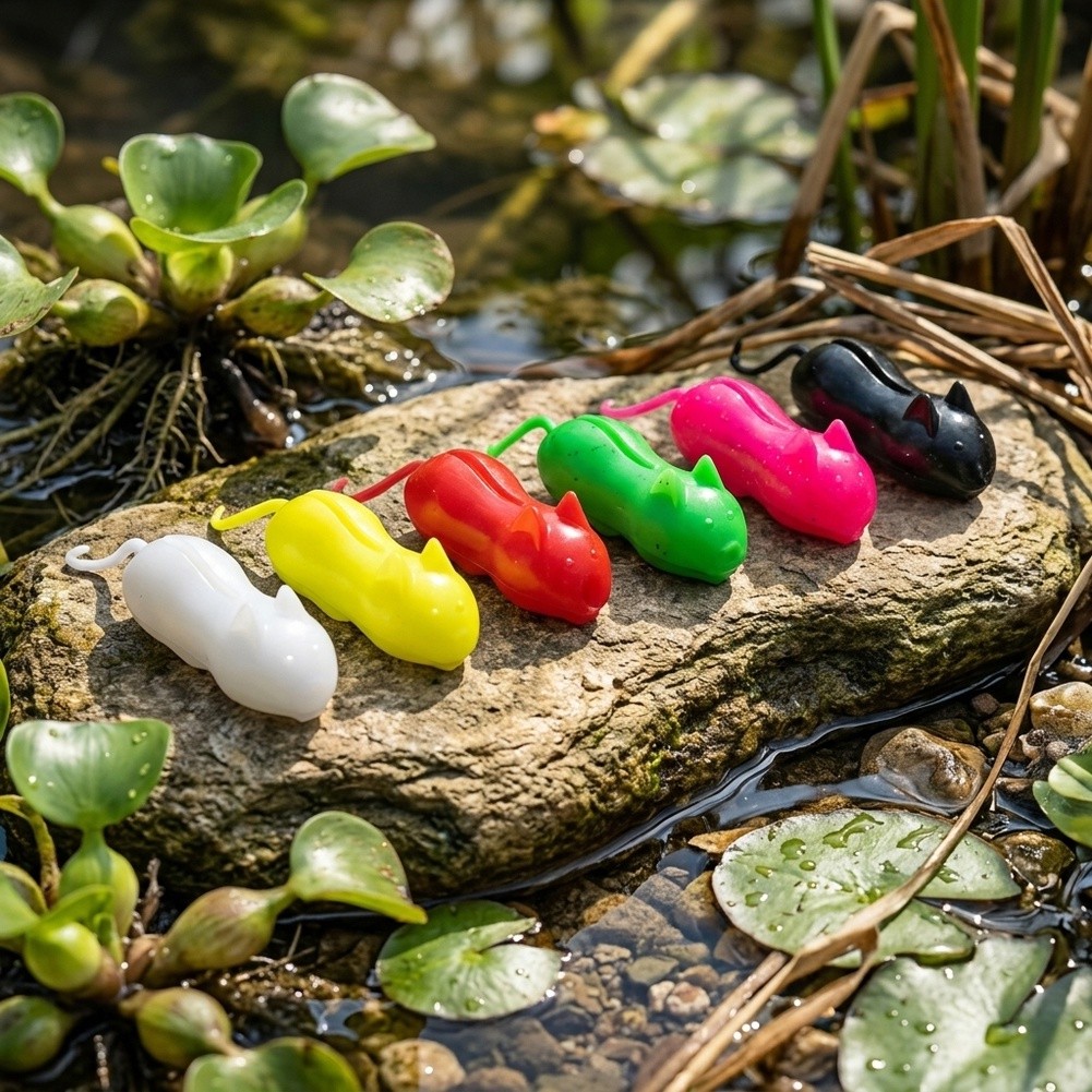 6PCS Floating Rat Lure for Sna - đánh giá và giá Fishing Hook Weedless