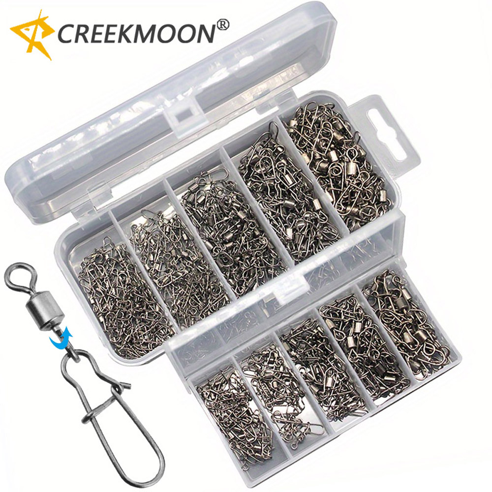 95/210 PCS Set Fishing Connect - đánh giá và giá Fishing Hook Stainless Steel