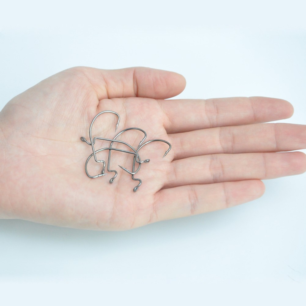 20 Cái/lốc Rộng Khoảng Cách Te - đánh giá và giá Fishing Hook Offset