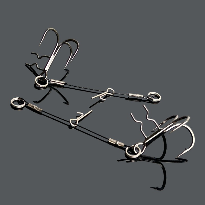 LUREGO 2Pcs Stinger Rig T-Bell - đánh giá và giá Fishing Hook Weedless