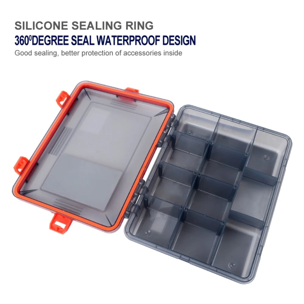 Fishing Tackle Box Large Capac - đánh giá và giá Fishing Hook Size