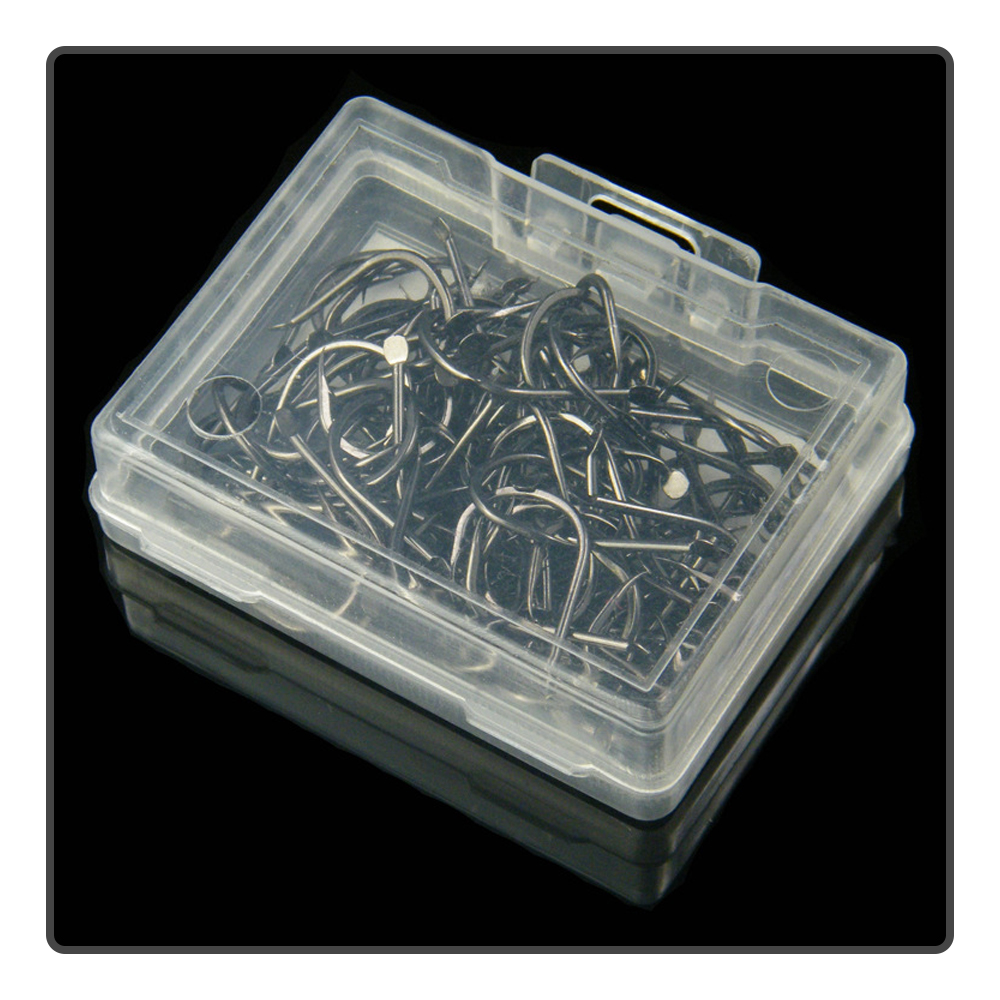 100 Pcs/Box KOISO Fish Hooks W - đánh giá và giá Fishing Hook Assortment