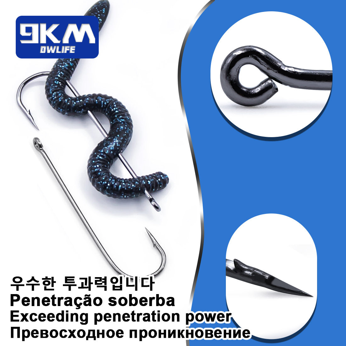Fishing Hooks Long Shank Hooks - đánh giá và giá Fishing Hook Offset