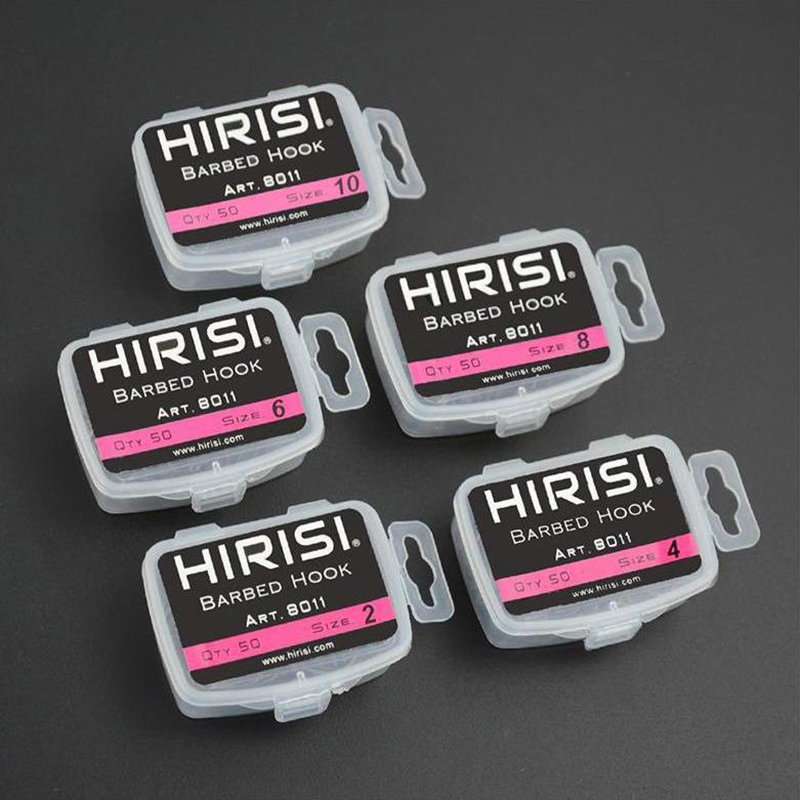 New Hirisi 50pcs Boxed Hooks B - đánh giá và giá Fishing Hook Box