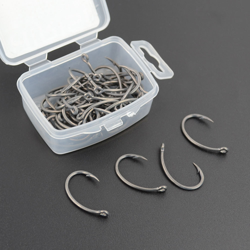 New Hirisi 50pcs Boxed Hooks B - đánh giá và giá Fishing Hook Box