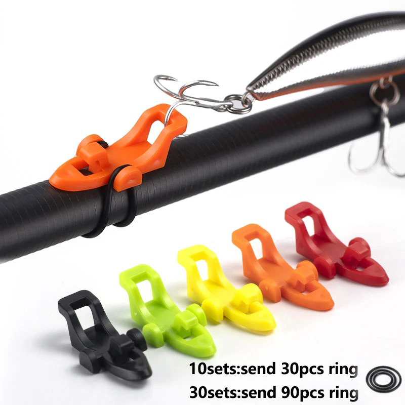 10-30pcs Fishing Rod Pole Hook - đánh giá và giá Fishing Hook Box