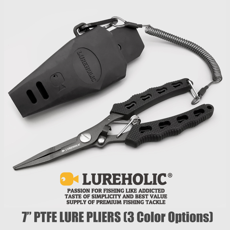 Lureholic 7” PTFE Coated Lure  - đánh giá và giá Fishing Hook Remover