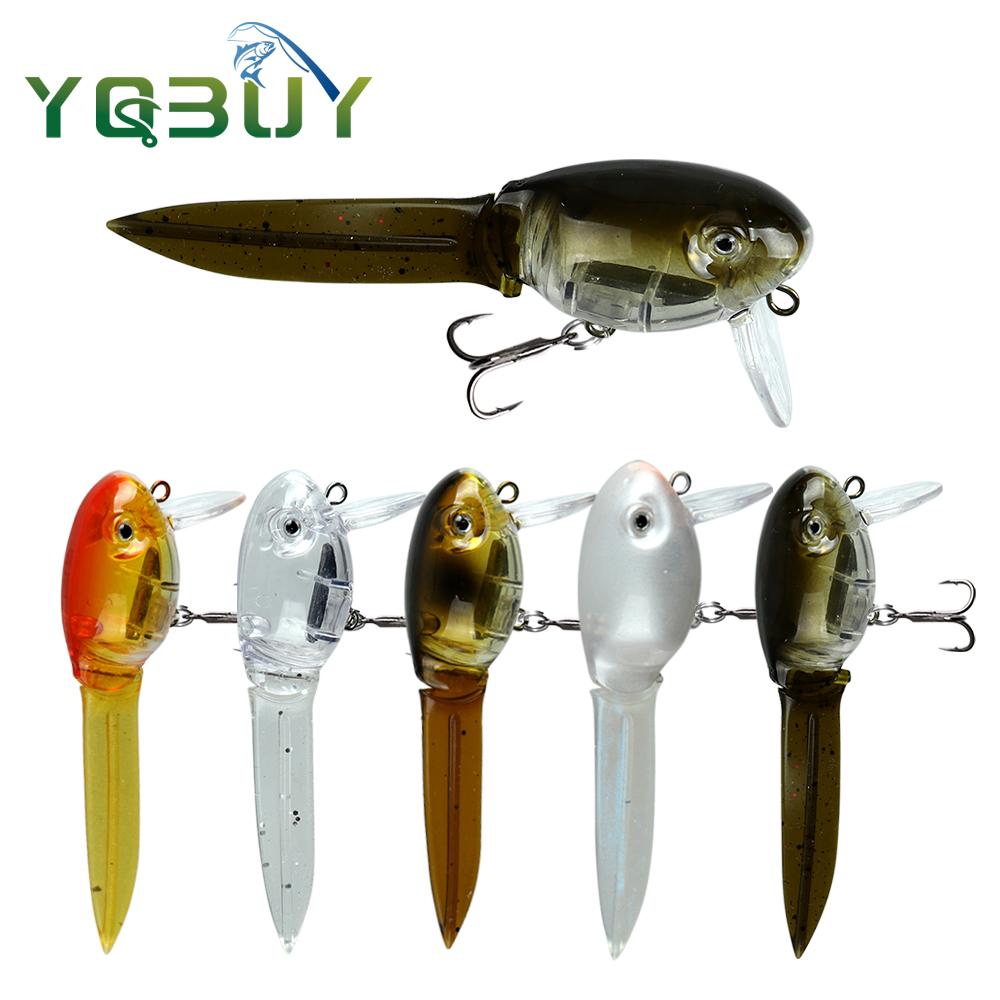 1pcs Tadpole Hard Bait Fishing - đánh giá và giá Fishing Hook Treble